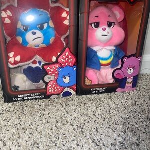 Care Bears Stranger Things Demogorgon and Eleven Care Bears